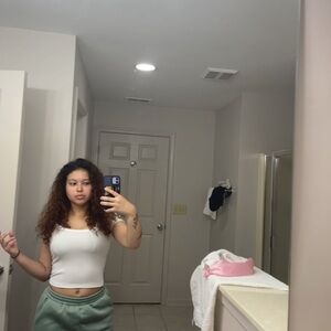 SHEIN Green Athletic Shorts